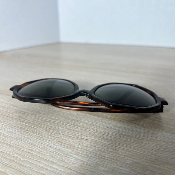Bausch & Lomb Britt Hexagon Sunglasses FRAMES ONLY Tortoise Shell WIDE ARMS